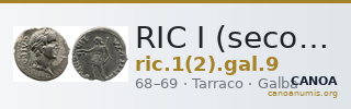 RIC I (second edition) Galba 9 — CANOA