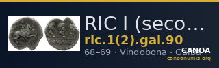 RIC I (second edition) Galba 90 — CANOA