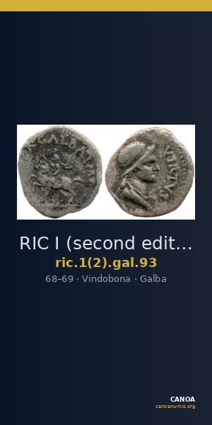 RIC I (second edition) Galba 93 — CANOA
