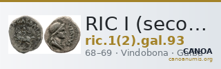 RIC I (second edition) Galba 93 — CANOA