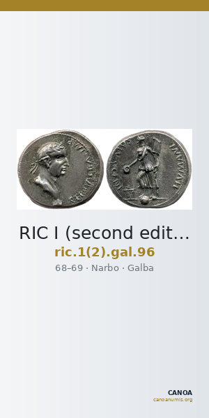 RIC I (second edition) Galba 96 — CANOA