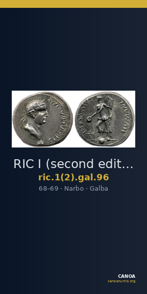 RIC I (second edition) Galba 96 — CANOA