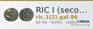 RIC I (second edition) Galba 96 — CANOA
