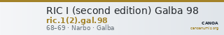 RIC I (second edition) Galba 98 — CANOA