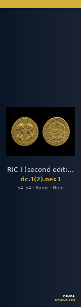 RIC I (second edition) Nero 1 — CANOA