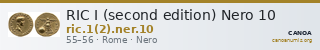 RIC I (second edition) Nero 10 — CANOA