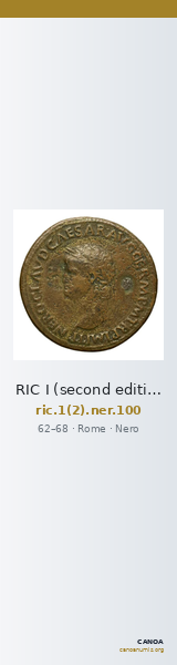 RIC I (second edition) Nero 100 — CANOA