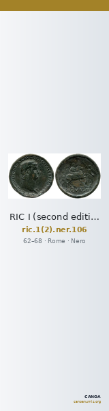 RIC I (second edition) Nero 106 — CANOA