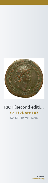 RIC I (second edition) Nero 107 — CANOA