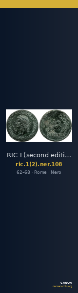 RIC I (second edition) Nero 108 — CANOA