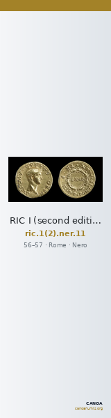 RIC I (second edition) Nero 11 — CANOA