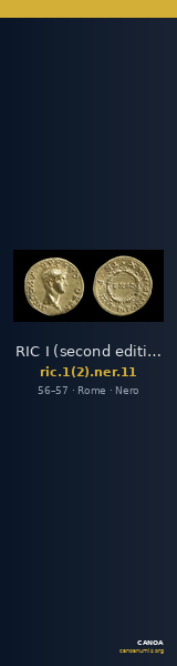 RIC I (second edition) Nero 11 — CANOA