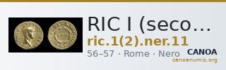 RIC I (second edition) Nero 11 — CANOA