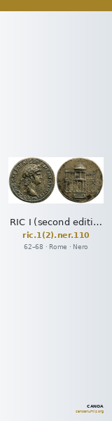 RIC I (second edition) Nero 110 — CANOA