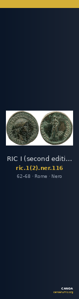 RIC I (second edition) Nero 116 — CANOA