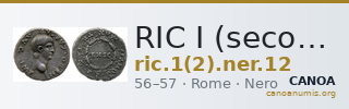 RIC I (second edition) Nero 12 — CANOA
