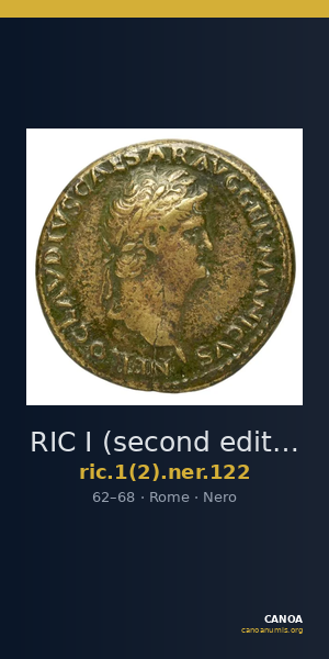 RIC I (second edition) Nero 122 — CANOA
