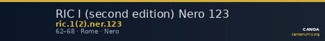 RIC I (second edition) Nero 123 — CANOA