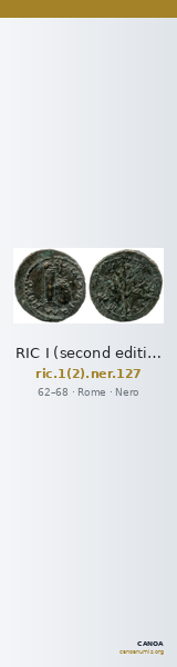 RIC I (second edition) Nero 127 — CANOA