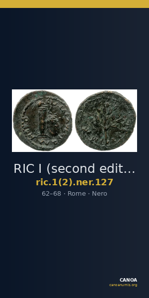 RIC I (second edition) Nero 127 — CANOA