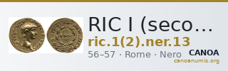 RIC I (second edition) Nero 13 — CANOA