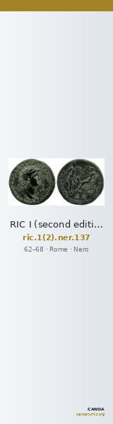 RIC I (second edition) Nero 137 — CANOA