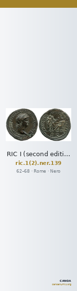 RIC I (second edition) Nero 139 — CANOA