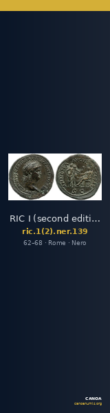 RIC I (second edition) Nero 139 — CANOA