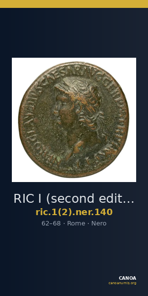 RIC I (second edition) Nero 140 — CANOA