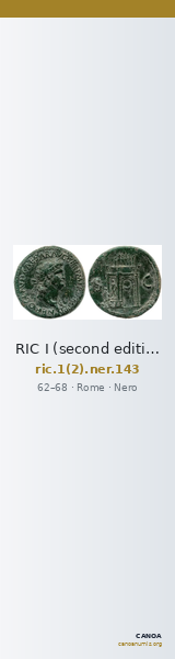 RIC I (second edition) Nero 143 — CANOA