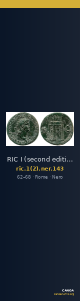 RIC I (second edition) Nero 143 — CANOA