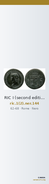 RIC I (second edition) Nero 144 — CANOA