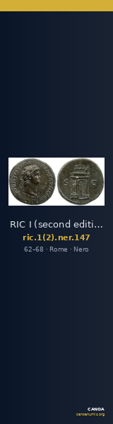 RIC I (second edition) Nero 147 — CANOA