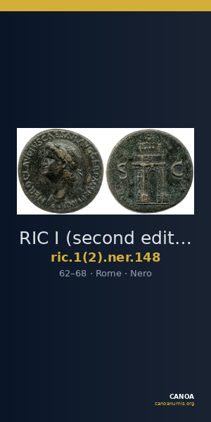 RIC I (second edition) Nero 148 — CANOA