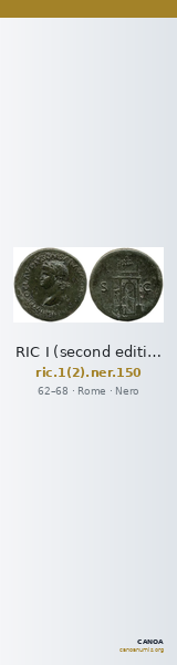 RIC I (second edition) Nero 150 — CANOA