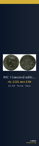 RIC I (second edition) Nero 150 — CANOA