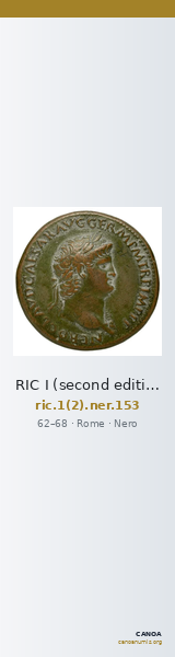 RIC I (second edition) Nero 153 — CANOA
