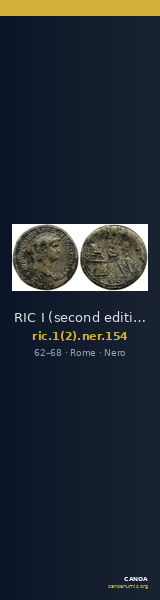 RIC I (second edition) Nero 154 — CANOA