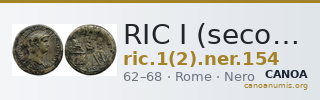 RIC I (second edition) Nero 154 — CANOA