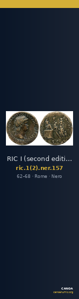 RIC I (second edition) Nero 157 — CANOA