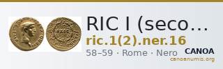 RIC I (second edition) Nero 16 — CANOA