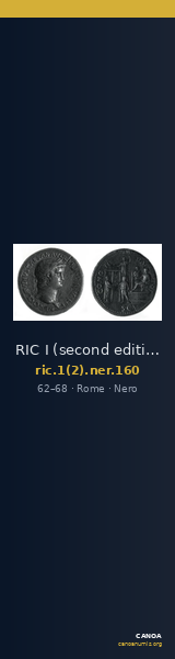 RIC I (second edition) Nero 160 — CANOA