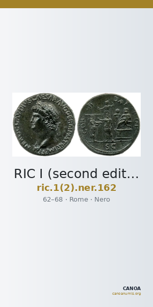 RIC I (second edition) Nero 162 — CANOA