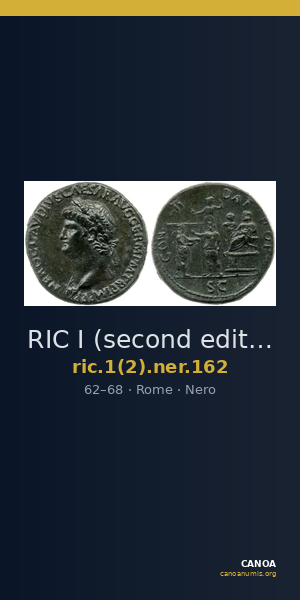RIC I (second edition) Nero 162 — CANOA
