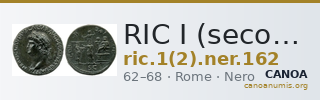 RIC I (second edition) Nero 162 — CANOA