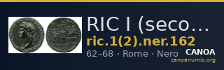RIC I (second edition) Nero 162 — CANOA
