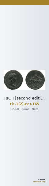 RIC I (second edition) Nero 165 — CANOA