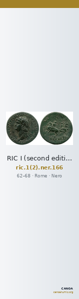 RIC I (second edition) Nero 166 — CANOA