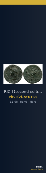 RIC I (second edition) Nero 168 — CANOA