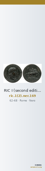 RIC I (second edition) Nero 169 — CANOA